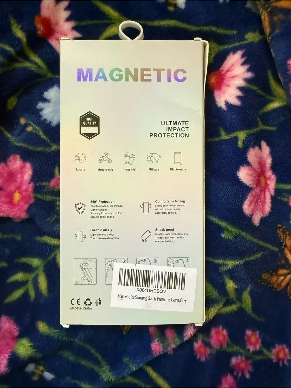 Magnetic Phone Case for S25 Ultra - Gray